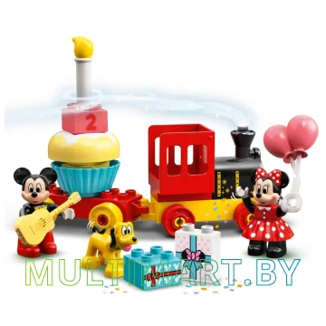 Конструктор LEGO Duplo 10941 Праздничный поезд Микки и Минни картинка 6